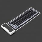 Foto Portable Rechargeable Bluetooth V2.0 Teclado Flexible - Negro