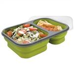 Foto Portacomidas expandible silicona 2 cavidades de Lacor.