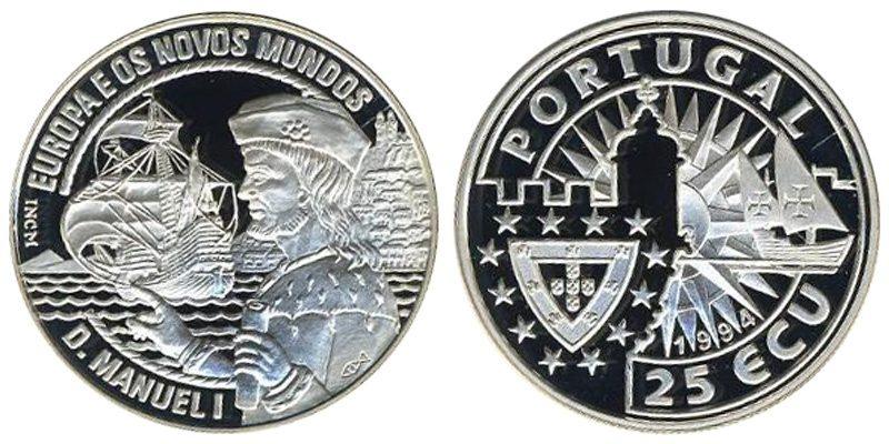 Foto Portugal 25 Ecu 1994