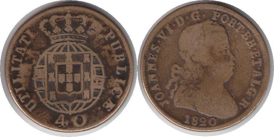 Foto Portugal Pataco 1820