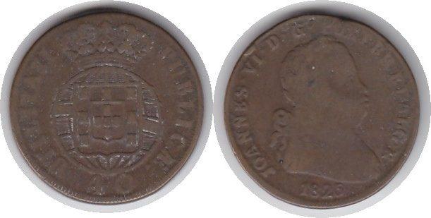 Foto Portugal Pataco 1825