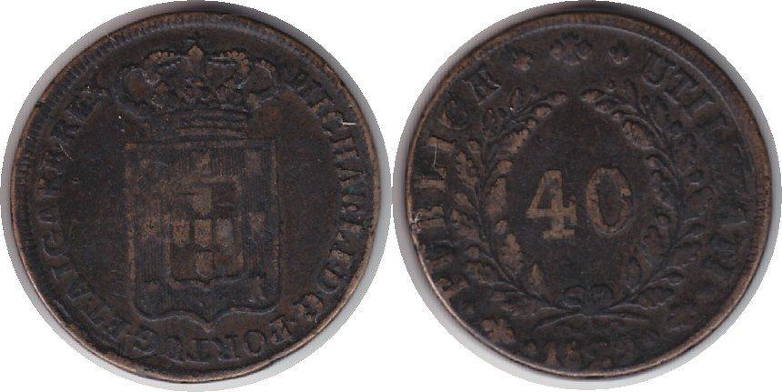 Foto Portugal Pataco 1829