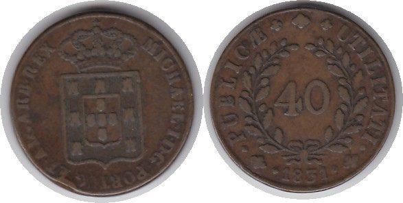 Foto Portugal Pataco 1831