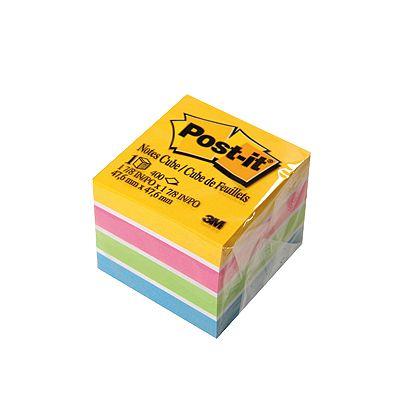 Foto Post-it cubo de notas 400 hojas color amarillo