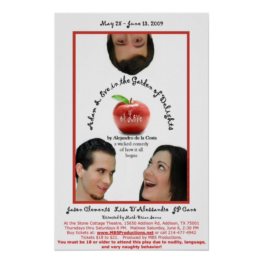 Foto Poster de Adán y de Eva