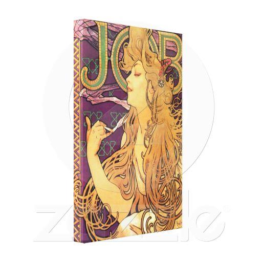 Foto Poster de la lona del trabajo de Alfonso Mucha Impresión En Lona