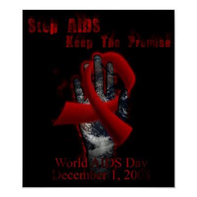 Foto Poster del Día Mundial del Sida