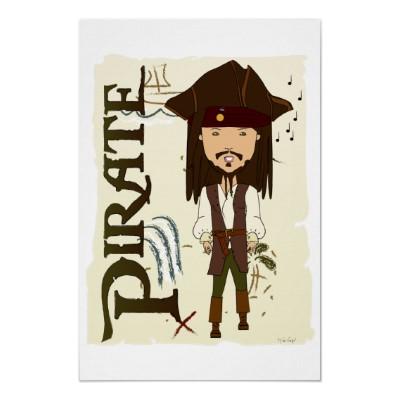 Foto Poster del pirata