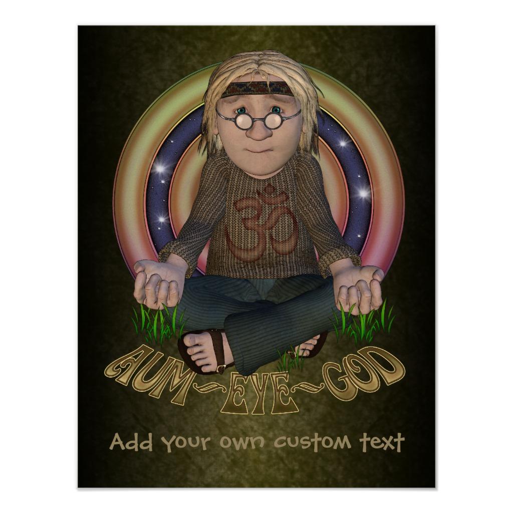 Foto Poster personalizado hippy de OMG