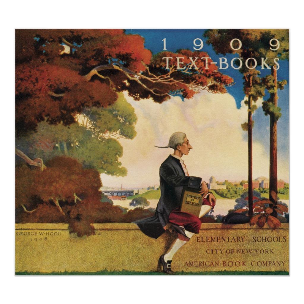 Foto Posters de los libros de texto del vintage