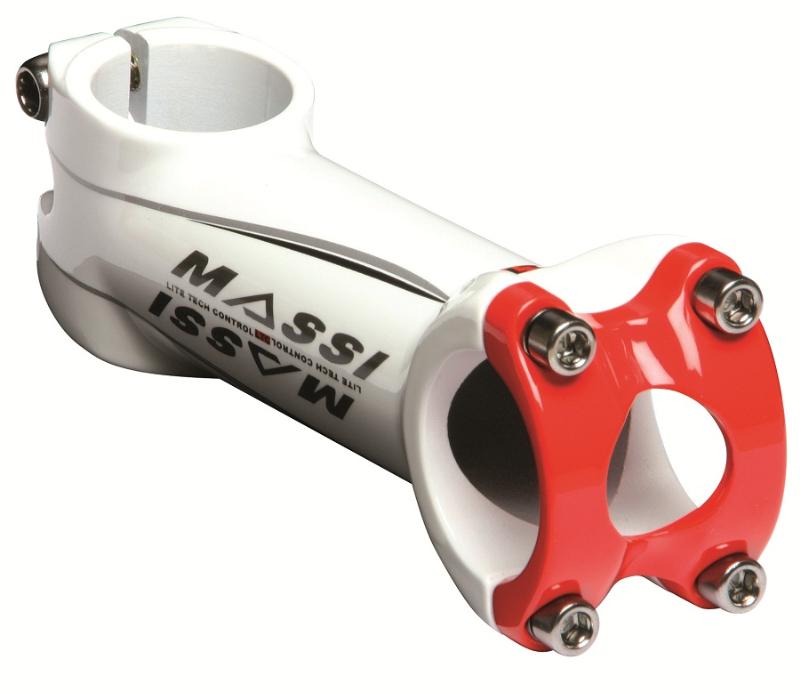 Foto Potencia Massi CM-514 Oversize 90mm Blanco/Rojo