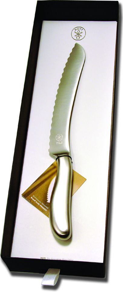 Foto POTT Cuchillo de pan PANADO, 32,5 cm, acero inox, en caja de regalo, D