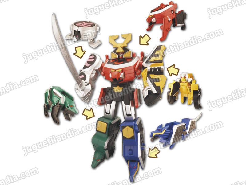 Foto Power rangers supermegazord samurai