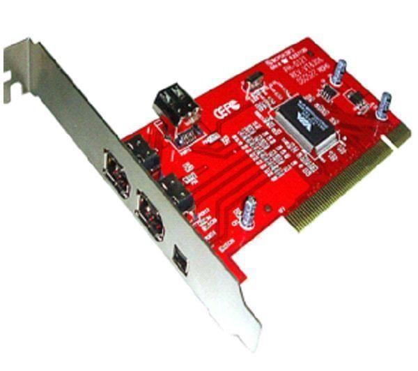 Foto Power Star Tarjeta controladora FireWire PCI-FW-3P
