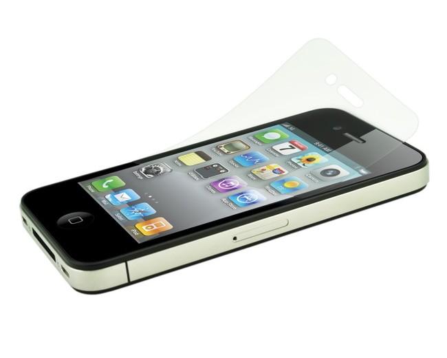 Foto Power Support 2-piece Film Set: Crystal Front and Back for iPhone 4