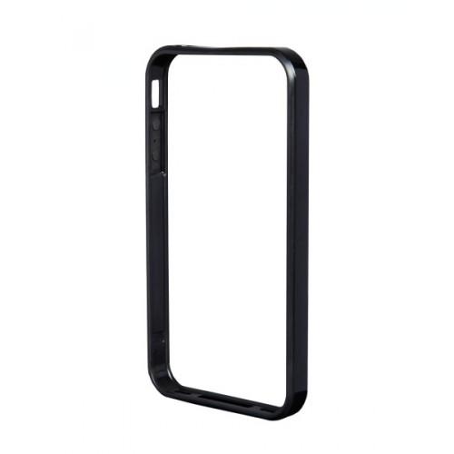 Foto Power Support Black Flat Bumper Set for iPhone 5