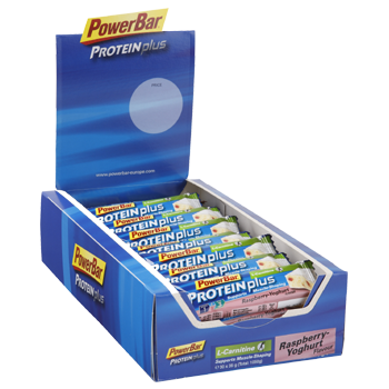 Foto Powerbar ProteinPlus L-Carnitine Raspberry-Yoghurt 30 Pack Nutrición