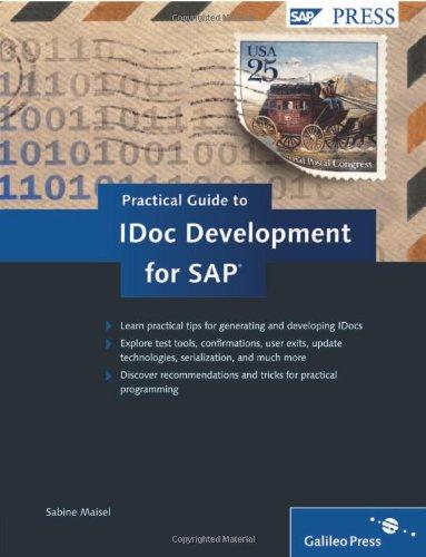 Foto Practical Guide to IDoc Development for SAP