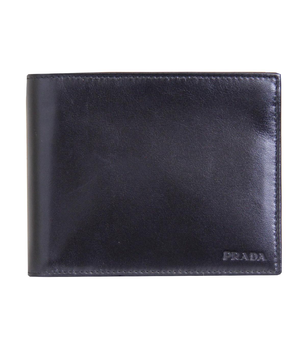 Foto Prada Black Soft Large Leather Wallet