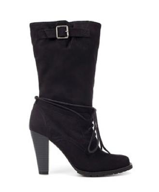 Foto Precio 22,98  Botas Botines Tacon Negro Zara
