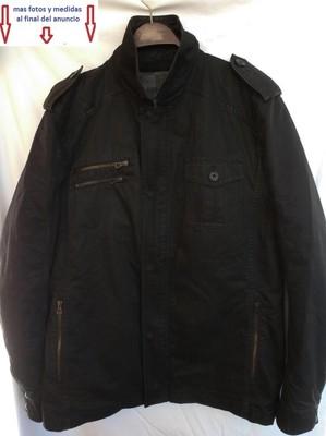 Foto Precioso Chaqueton Negro Forro Desmontable Estilo Militar  Hugo Boss   Talla  54