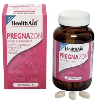 Foto Pregnazon (Vitaminas + Minerales) 30 comprimidos