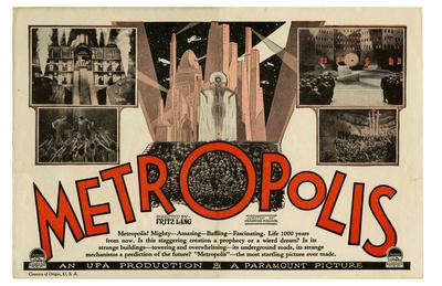 Foto Premium Poster Metropolis, 1926, 43x28 in.