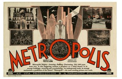Foto Premium Poster Metropolis, 1926, 43x28 in.