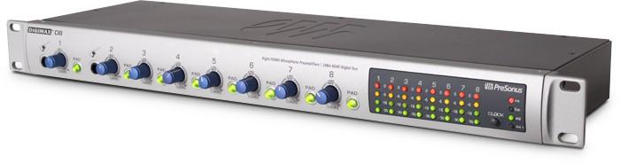 Foto PreSonus DigiMax D8 8-Channel Preamplifier