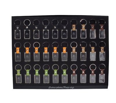 Foto Press Select Expositor Llaveros Foto (30 Llaveros)