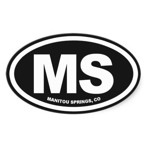 Foto Primaveras de Manitou Pegatina De Ovaladas