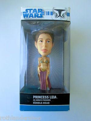Foto Princess Leia. As Jabba's Prisoner. Booble-head. Star Wars. Oficial. Funko.