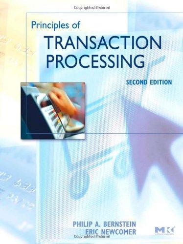 Foto Principles of Transaction Processing (The Morgan Kaufmann Series in Data Management Systems)
