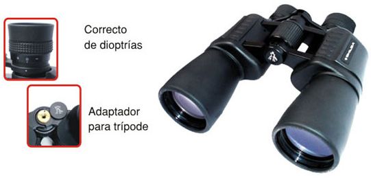 Foto Prismáticos Shilba Power View 20x50