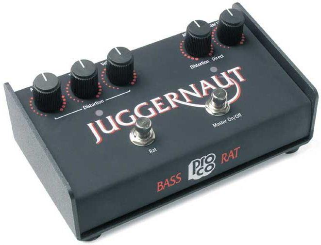 Foto Pro Co Juggernaut Bass Rat Pedal Distorsion
