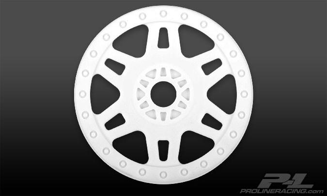 Foto Pro-Line Racing 2724-04 Split Six V2 White Front or Rear Wheels Para RC Modelos Coches