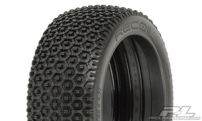 Foto Pro-Line Racing 9034-08 Recoil M4 (Super Soft) Off-Road 1:8 Buggy Tires No Foam Para RC Modelos Coches