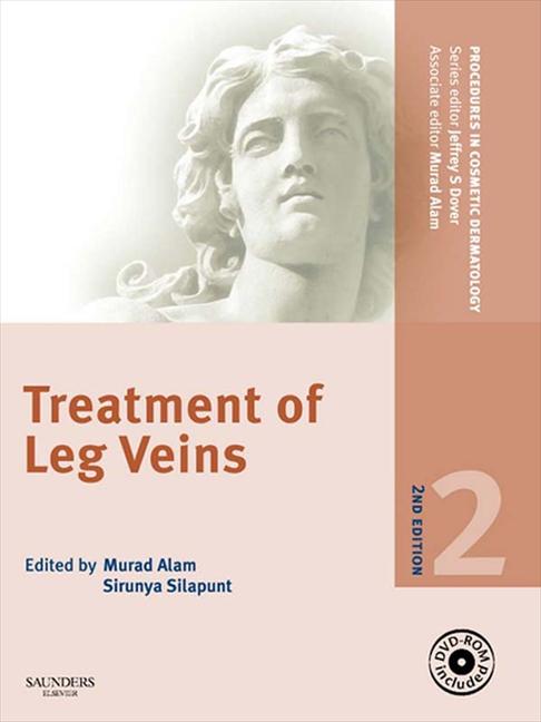 Foto Procedures in cosmetic dermatology series: treatment of leg veins