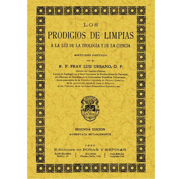 Foto Prodigios de limpias a la luz de la teologia y cie