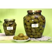 Foto Productos típicos y antojos olivas bella cerignola cal. 70/80 - envase de vidrio - 580 ml.