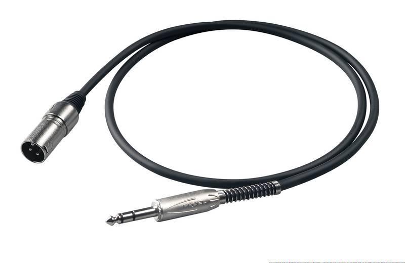 Foto Proel Bulk230LU5 5mt Cable Jack Estéreo/Xlr Macho