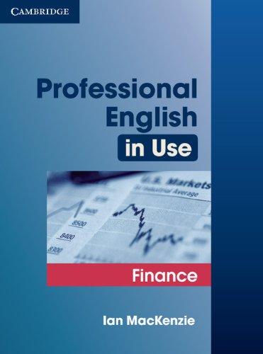 Foto Professional English in Use Finance (Face2face S)