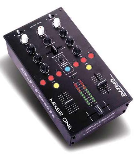 Foto professional usb-midi dj mixer mixer one dj tech mixerone