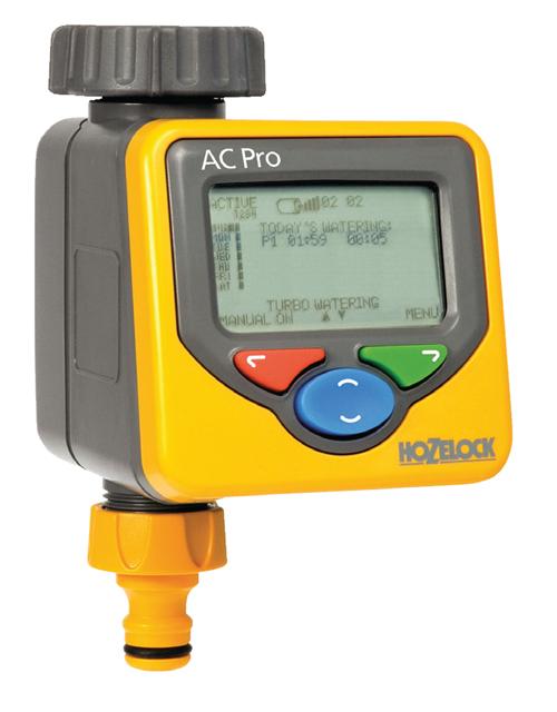 Foto Programador de Riego Electrónico Hozelock modelo Pro AC con Sensor de Lluvia