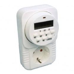 Foto Programador digital semanal c/prot Bricolux