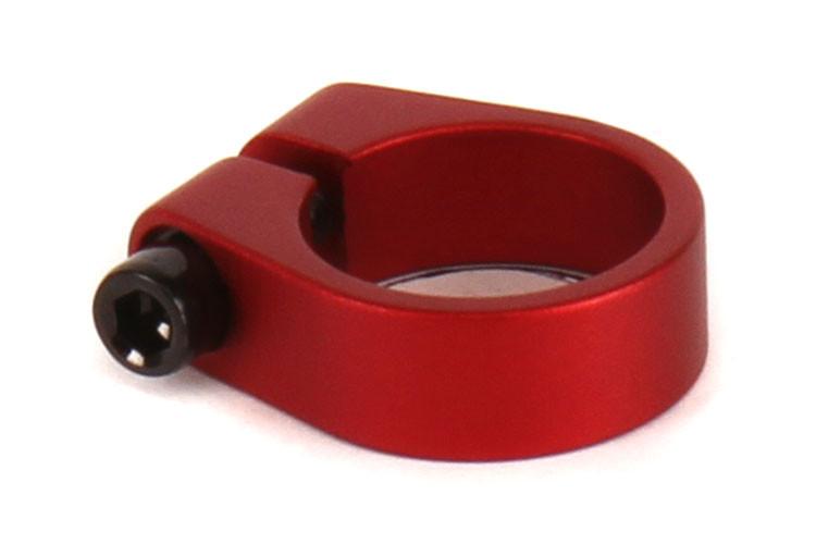 Foto Projekt Fixie - Colored Fixed Gear Track Clamp 29.8 (For 27.2 Seatpost) Red