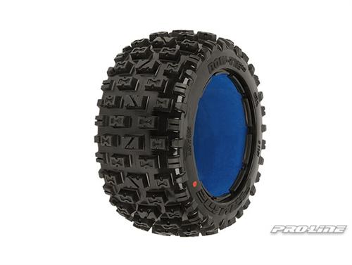 Foto Proline Bow-Tie 5B Rear Tires With Blue Molded Foam Inserts 115100