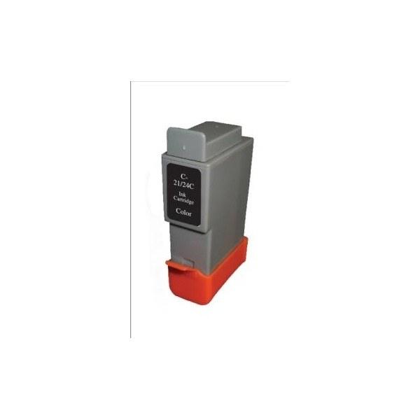 Foto Promocion 8 cartuchos canon bci-21 / 24 tricolor compatible premium a
