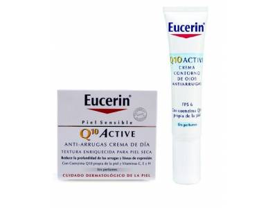 Foto Promocion eucerin q10 active crema día 50 ml + contorno de ojos