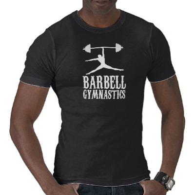 Foto Proscrito de la gimnasia del Barbell de CrossFit T-shirts